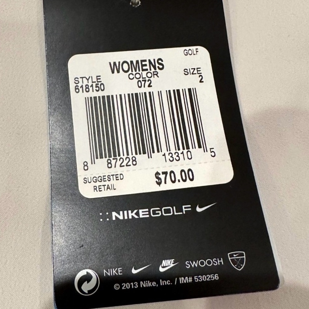 NWT - Nike Golf Tour Performance Women's Skort - Beige - Size 2 - Picture 9 of 9